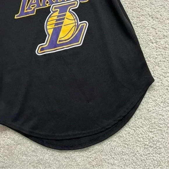 Ultra Game NBA Women’s Soft Mesh Los Angeles Lakers T-Shirt Black Size Small - Picture 13 of 13